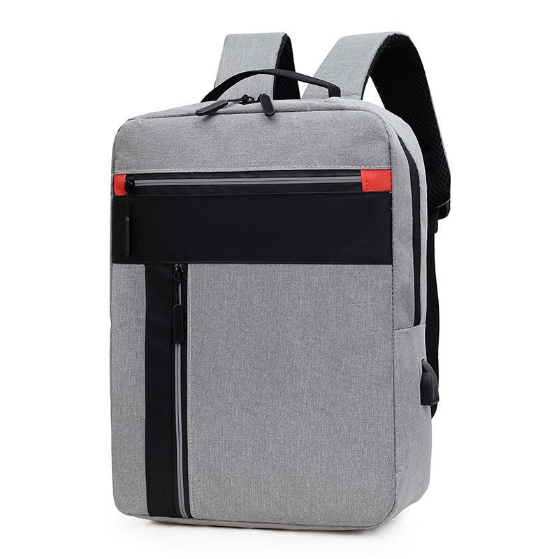 TS JYL laptop bag,Laptop Backpack Business Casual Large Shoulder Handheld Bag 15.6 inches серый