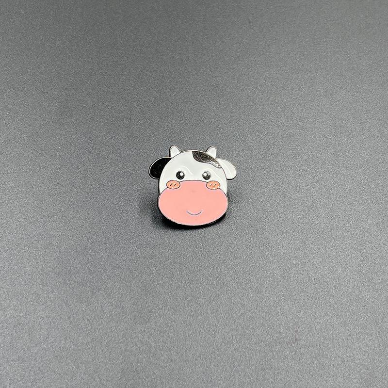 Creative Alloy Animal Brooch: Versatile Little Dinosaur and Fox Accessories for Clothing, Shoes, and Bags