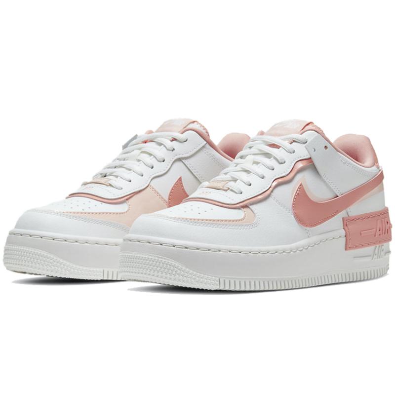 Nike Air Force 1 Low Shadow White Coral Pink Women's Sneakers CJ1641-101