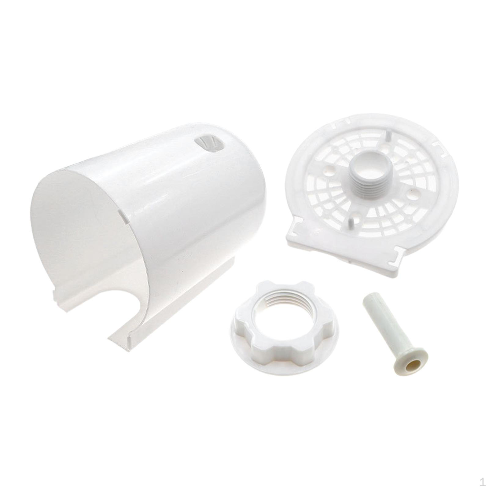 

Electric Fan Motor Cover Oscillating Pedestal Multiuse Easy to Install Repair Replacement for білий