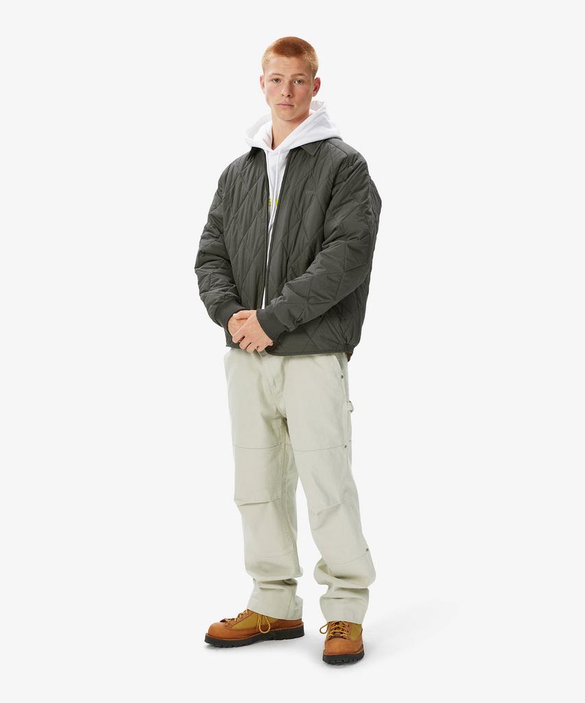 Thisisneverthat Quilted Jacket Charcoal