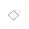 DIY Metal Small Photo Frame Glass with Transparent Glass Flower Plant Specimen Frame Hanging Picture Holder Home Office Decor