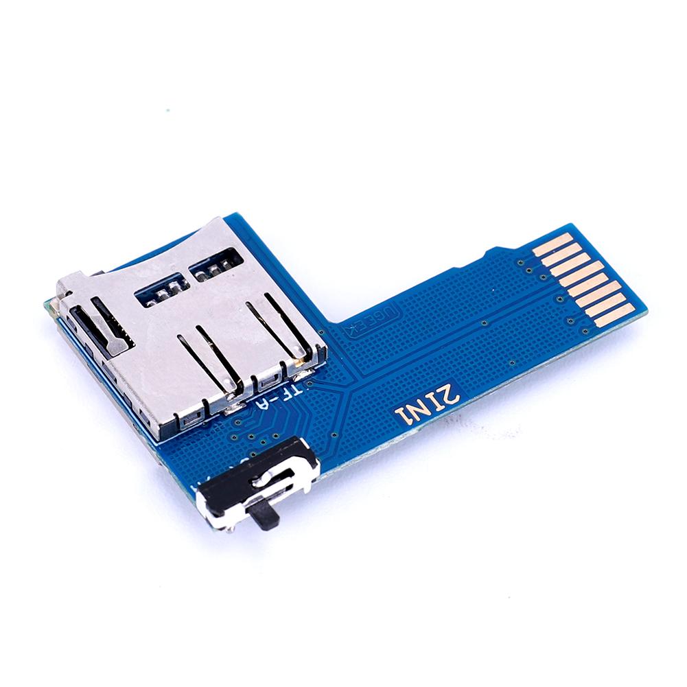 2 in 1 Dual System Switcher Micro SD/TF Card Memory Storage Board Dual TF Card Adapter Memory Board for Raspberry Pi