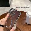 Phone Case for iPhone 11 12 13 14 15 16 Pro Max Magnetic Wireless Charge Protective Cover Lightweight Clear Soft TPU Lens Film