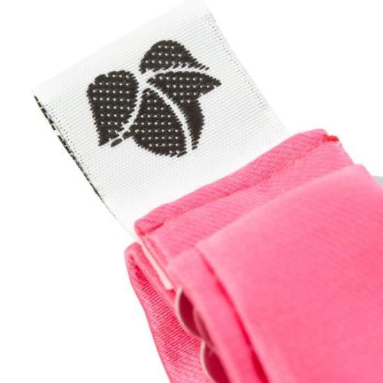 [ao-LABEL] Bow Tie Brand - 30 Colors to Choose From - Silk Glossy Solid (Plain) Bow Tie - Vivid Pink
