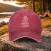 pc Casual Versatile Best Grandpa Letter Print Washed Baseball Cap Suitable for Golf Leisure Wear And Outdoor Activities Golf A