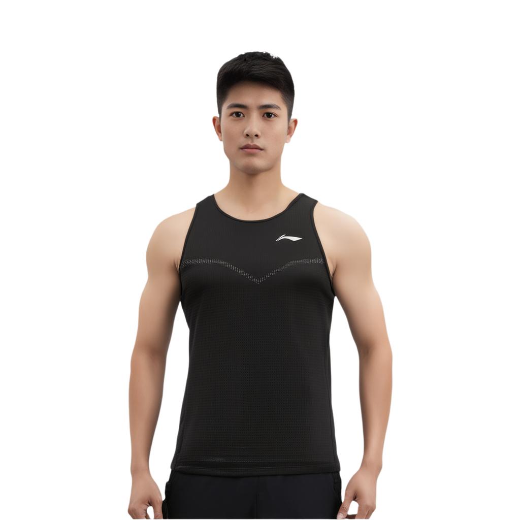 Li Ning Running Collection Running Tank Top Men's Black AVST075-2