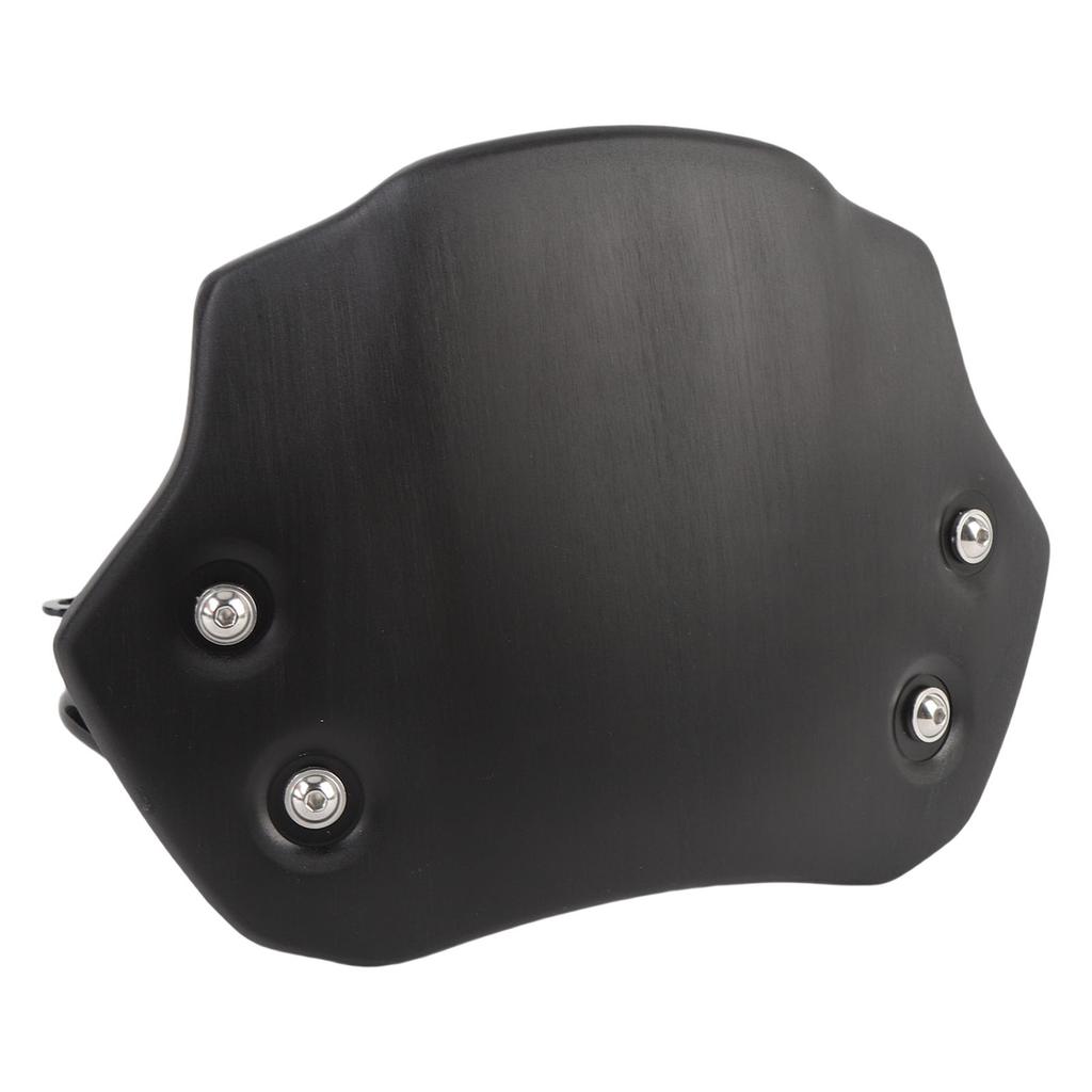 Motorcycle Windshield Aluminium Alloy Wind Proof Front Windscreen Wind Deflector with Bracket Replacement for R NINE T
