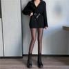 Sexy Women Sheer Pantyhose Tights Seamless Fishnet Nylon Polka Dot Print Black Tight Fish Net Body Stockings Female Hosiery
