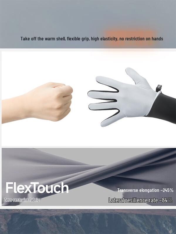 Beneunder LS000 Winter Warm Anti-wind Fleece Lined Full Finger Gloves