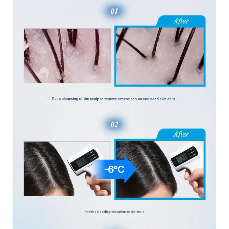 Daleaf Šampon AppleMint pro lepší chlazení kořínků 500 ml (3 Možnosti)