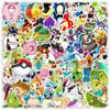 10/30/50/100pcs Cartoon  Pikachu Charmander Stickers Funny Anime Graffiti Decals Suitcase Phone Guitar Cute Sticker Pack