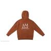 X Basquiat Collaboration SS24 Comfortable Embroidered Logo Hoodie Men Hoodies Brown LMT006910CST00FA05168