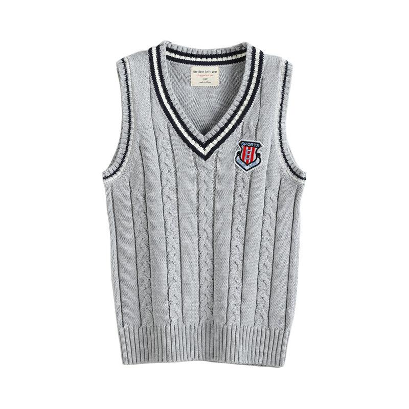 Toamnă și Iarnă Plus Catifea Copii Bumbac pentru Bebeluși Îngroșat Pulover Vestă Băieți Vestă Tricotată Fete