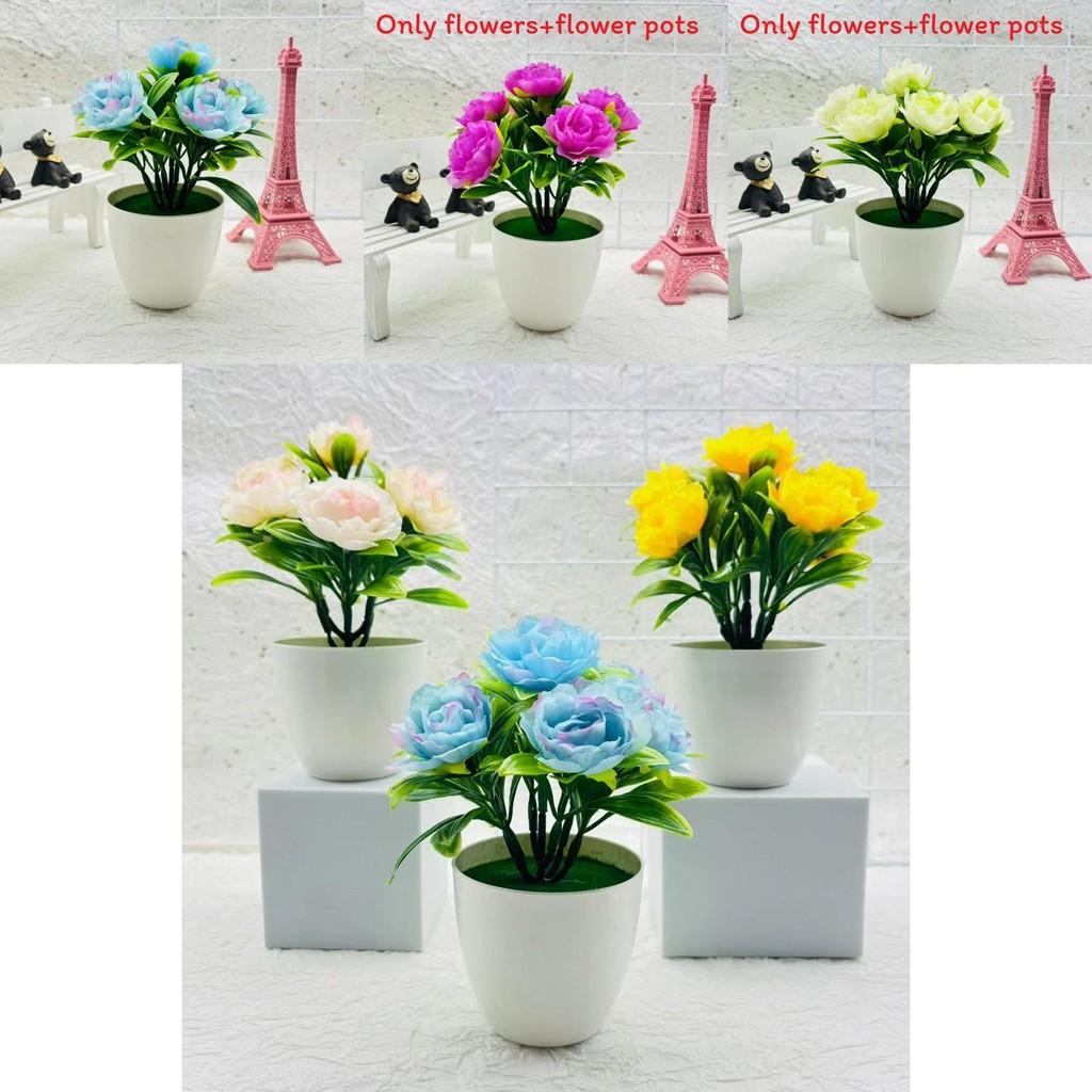 Realistische Rosenblumendekoration mit Spritzguss für Büro und Wohnzimmer