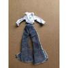 Vêtements de Poupée Danseuse Robe Chemise Pantalon Décorations de Poupée Colorées Costume de Poupée Originale Monstering Bratss Jouets d'Habillage DIY pour Enfants