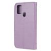 Flip case for Samsung Galaxy M21, Butterfly, purple