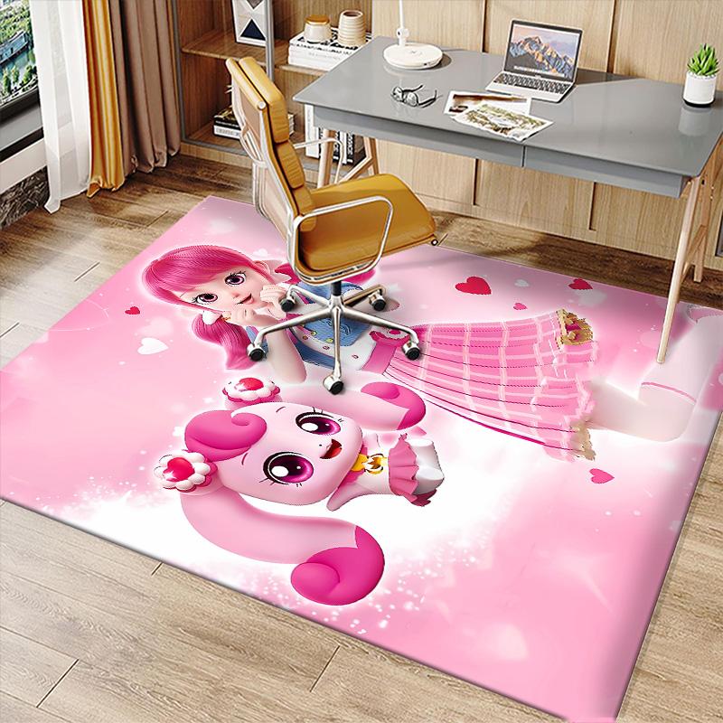 Catch! Teenieping Printed Absorbent Washable Carpet, Non-Slip Bathroom Mats, Kitchen Rugs, Yoga Mat,Living Room Entrance, Camping Picnic Rugs