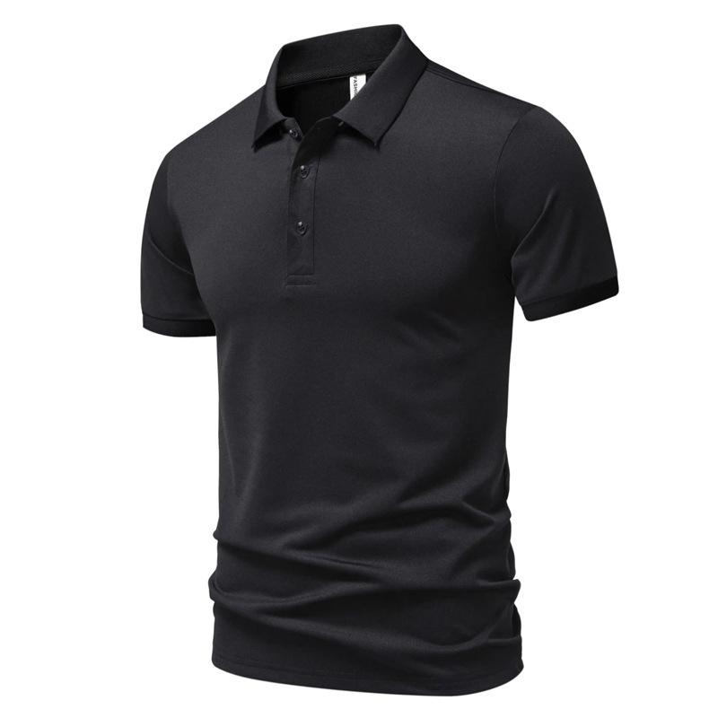 Essential Short-sleeve Polo Shirt, Versatile Casual Top for Daily Wear