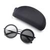 Retro Steampunk Round Polarized Sunglasses with UV400 Protection Adjustable Dimming Glasses for Men & Women Unisex