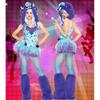 Halloween Tier-Cosplay-Kostüme Wolf Bär Leopard Katze Fuchs Tiger Pelzige Outfits Rollenspiel