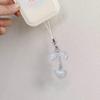 Y2K Heart Bowknot Pendant Phone Strap Portable Hanging Lanyard for Girls Women