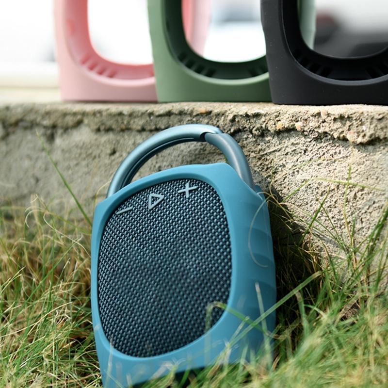 Speaker Carrying Stand Up Cover Pouch for Clip 4 Wireless Speaker for Case Protective Travel for Case Storage Bag