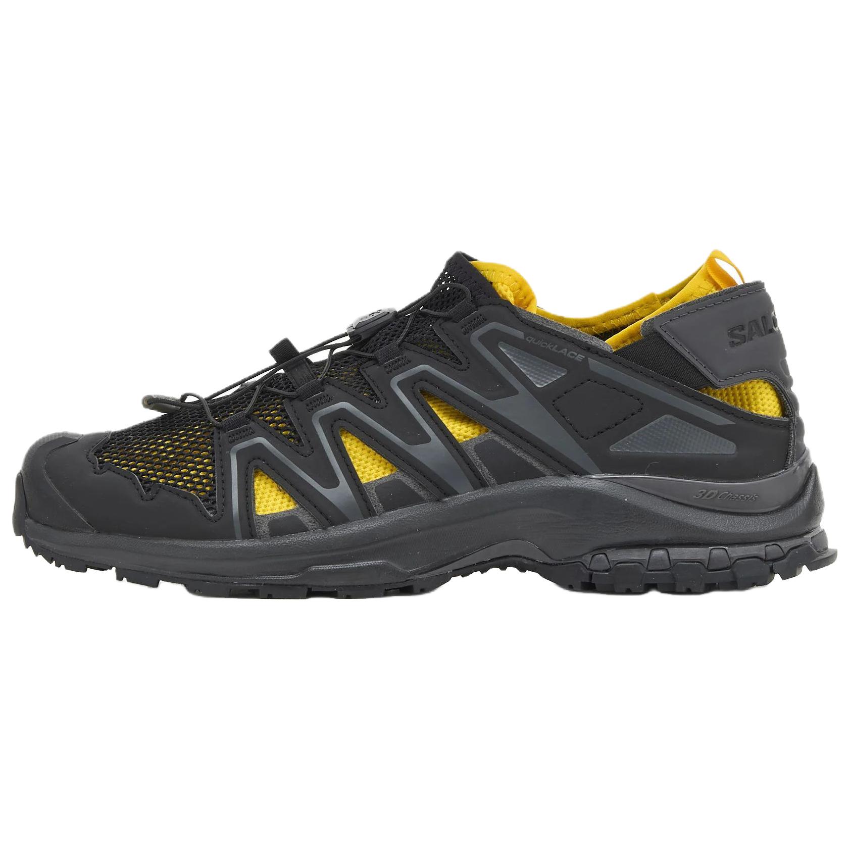 SALOMON XA PRO 3D Trail Running Shoes Unisex Black Yellow L47963700 40⅔