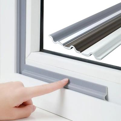 1PC 10m/393.7in Soundproof Foam Window Weatherproof Sealing Strip Sliding Door Window Windproof Soundproof Door Bottom Sealing