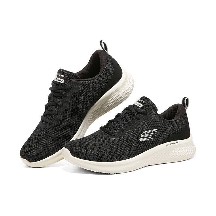 Skechers Skech-Lite Pro Mesh Comfortable Versatile Slip-Resistant Durable Low-Top Casual Shoes Women Sneaker Black 150044-BLK