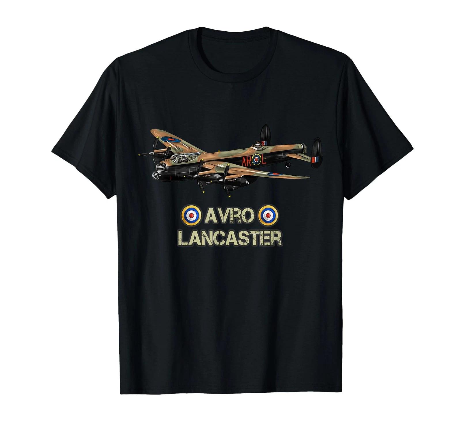 

Футболка с изображением британского самолета времен Второй мировой войны Avro Lancaster_ M