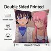 The F-Future D-Diary Anime Cushion Cover Pattern Printed Pillowcase for Living Room Sofa Cushion Cover & Bedroom Decor
