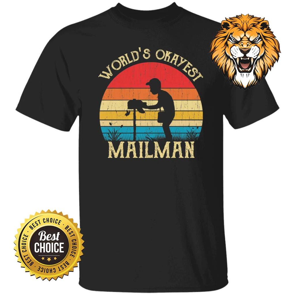 World's Okayest Mailman Shirt S-3XL A6881