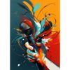 Musical Instruments Guitar Saxophone Piano Clarinet Abstract Posters Prints Canvas Painting Wall Picture for Living Room Decor