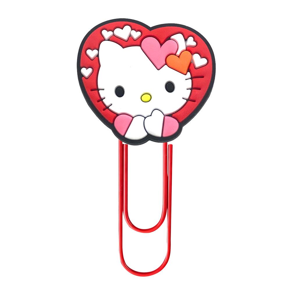 

Hello Kitty Creative Bookmark Paperclips - Colorful Office Supplies, DIY Large Paperclips
