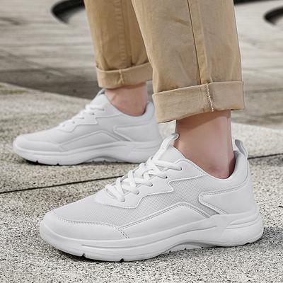 Grote Maat 39-48 Platform Heren Tennis Sportschoenen Super Licht Fly Wire Chunky Sneakers Joggen Wandelen Mannelijke Trainer Tenis Masculino