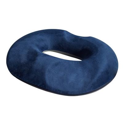 Por una dona redonda para en en sin dolor en el color azul [Matrona supervisada] cojín, cojín de alta resiliencia, posparto, hemorroides, agujeros, salud,