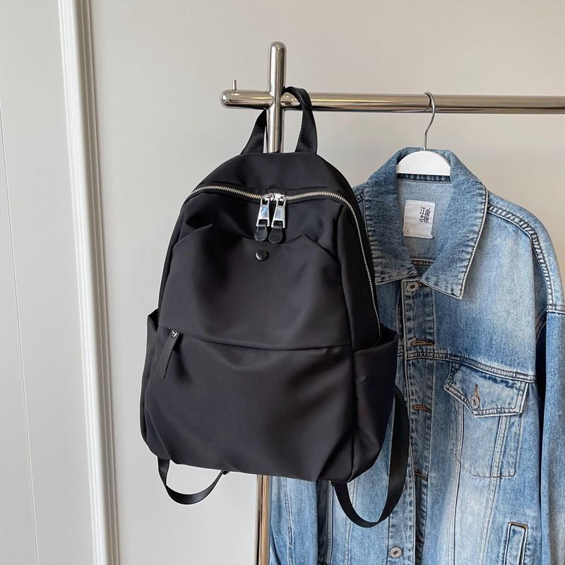 Backpack Women S Fashion Fashion Versatile Oxford Cloth Student Backpack Large Capacity Trend Travel Canvas School Bag