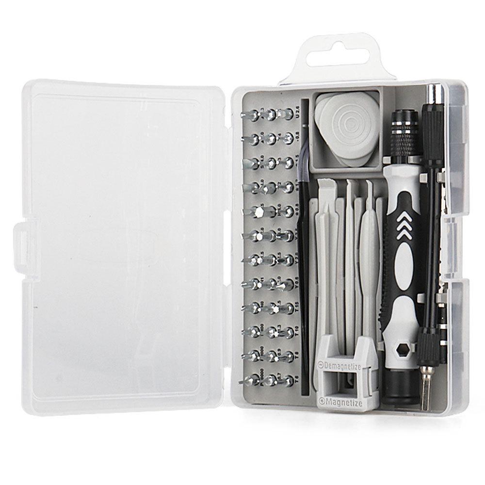 45-in-1 Multi-Purpose Carbon Steel Screwdriver Set for Watch, Phone Repair