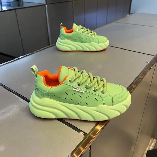 

Мода Мода Новые поступления Мужские высокоэластичные мягкие кроссовки на шнуровке Повседневная обувь Легкие дышащие мужские повседневные кроссовки 44 зелёный