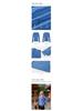 Belgian Chimes Blue V-Neck Cable Knit Sweater – Women's Autumn Long Sleeve Knitwear