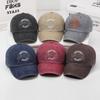 Retro Cap Trendy Versatile Washed Denim Baseball Cap Outdoor Men'S Travel Sunscreen Baseball Cap