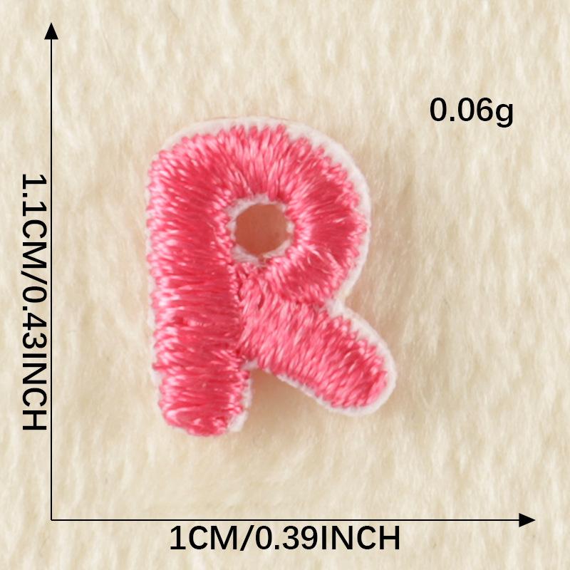 Embroidery Label Embroidery Sticker Cartoon English Patch Patch Accessories Badge < Unk > < Unk > Wappen Accessories Ironing Cloth Sticker