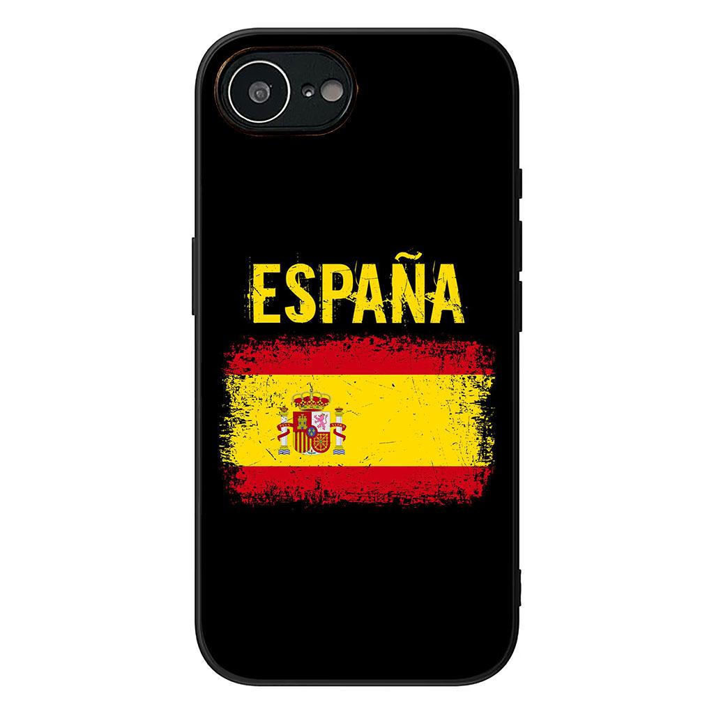 Cover for Xiaomi Redmi Note 11 15 8 9 10 Pro Plus A5 9A 9T 10A 10C 9C NFC 15C 8T Casing Phone Case Yellow Red Spain Flag