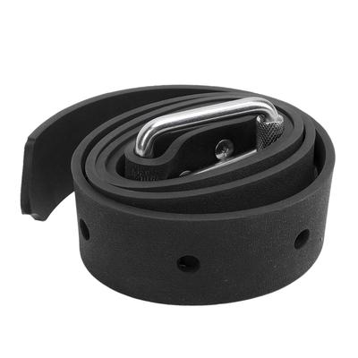Diving Weight Belt Adjustable Silicone Freediving Weight Belt with Quick Release Buckle for Scuba Diving Spearfishing