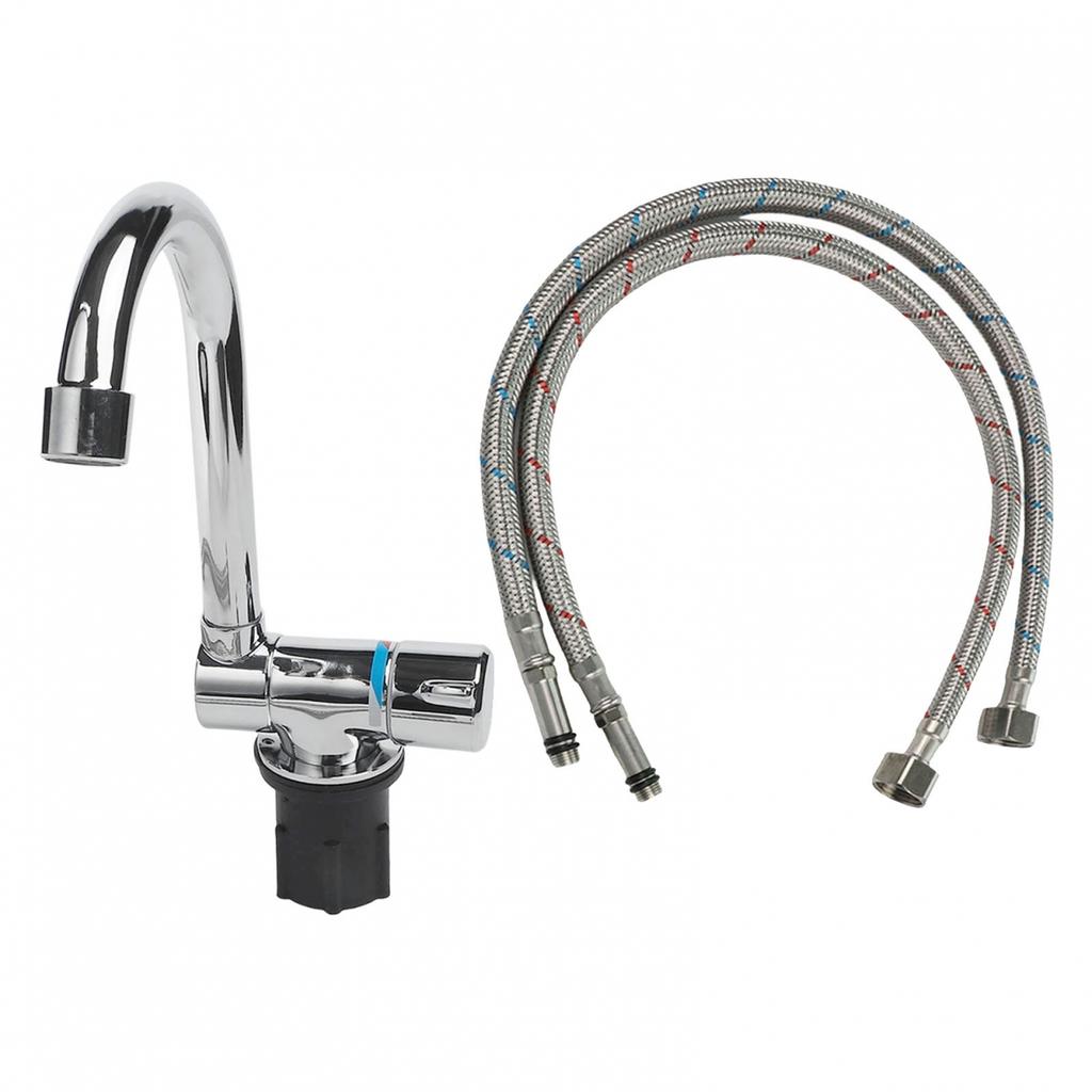 Convenient Hot Cold Water Tap for Caravan with For 360 Degree Functionality