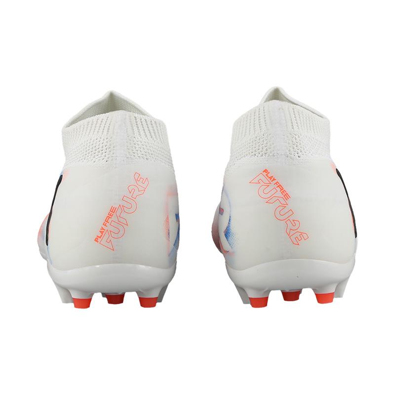 Puma Future 8 Comfortable Versatile Soccer Shoes Unisex Soccer Shoes White Red 10859001