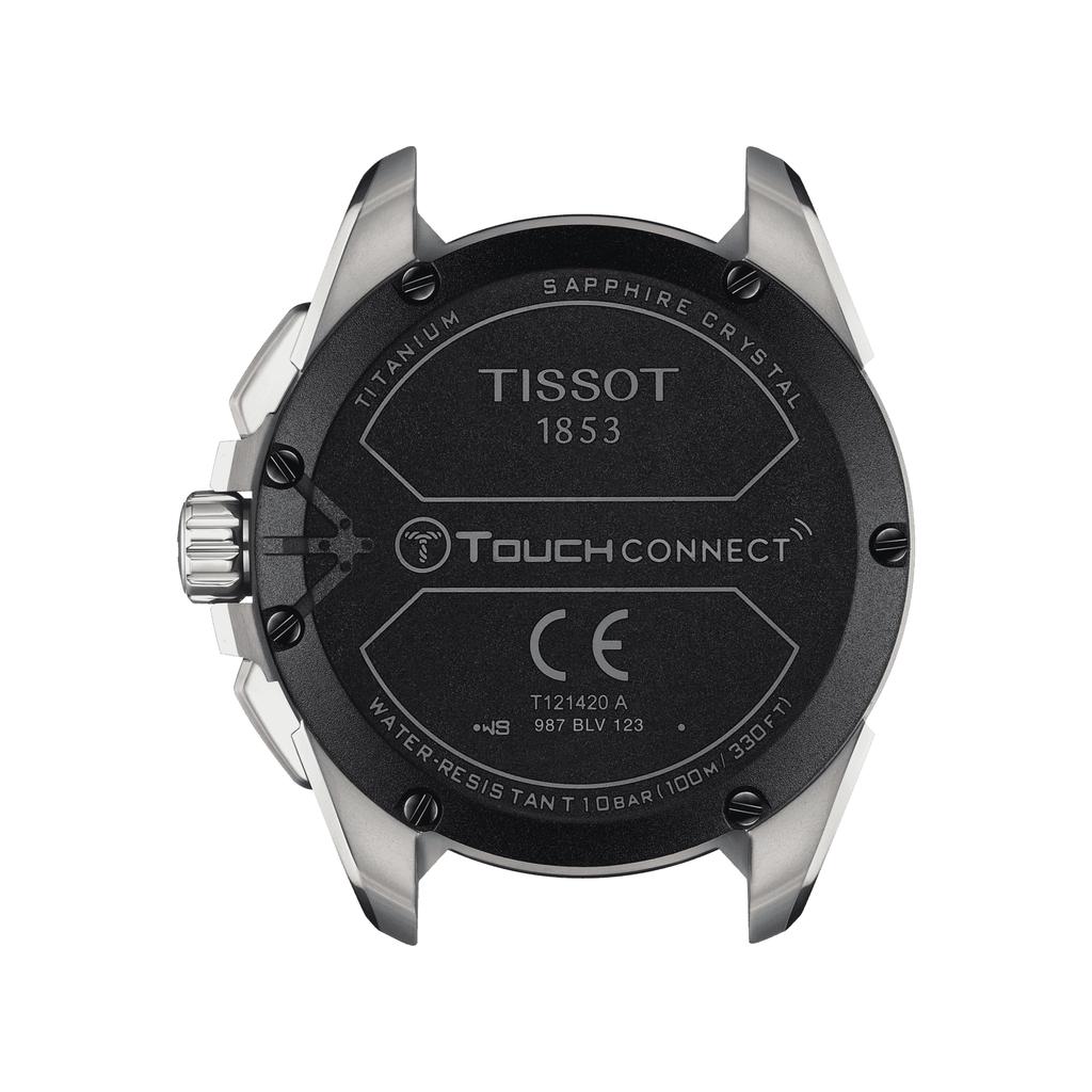 Tissot Orologio da Uomo Moda Quadrante Nero T121.420.47.051.00