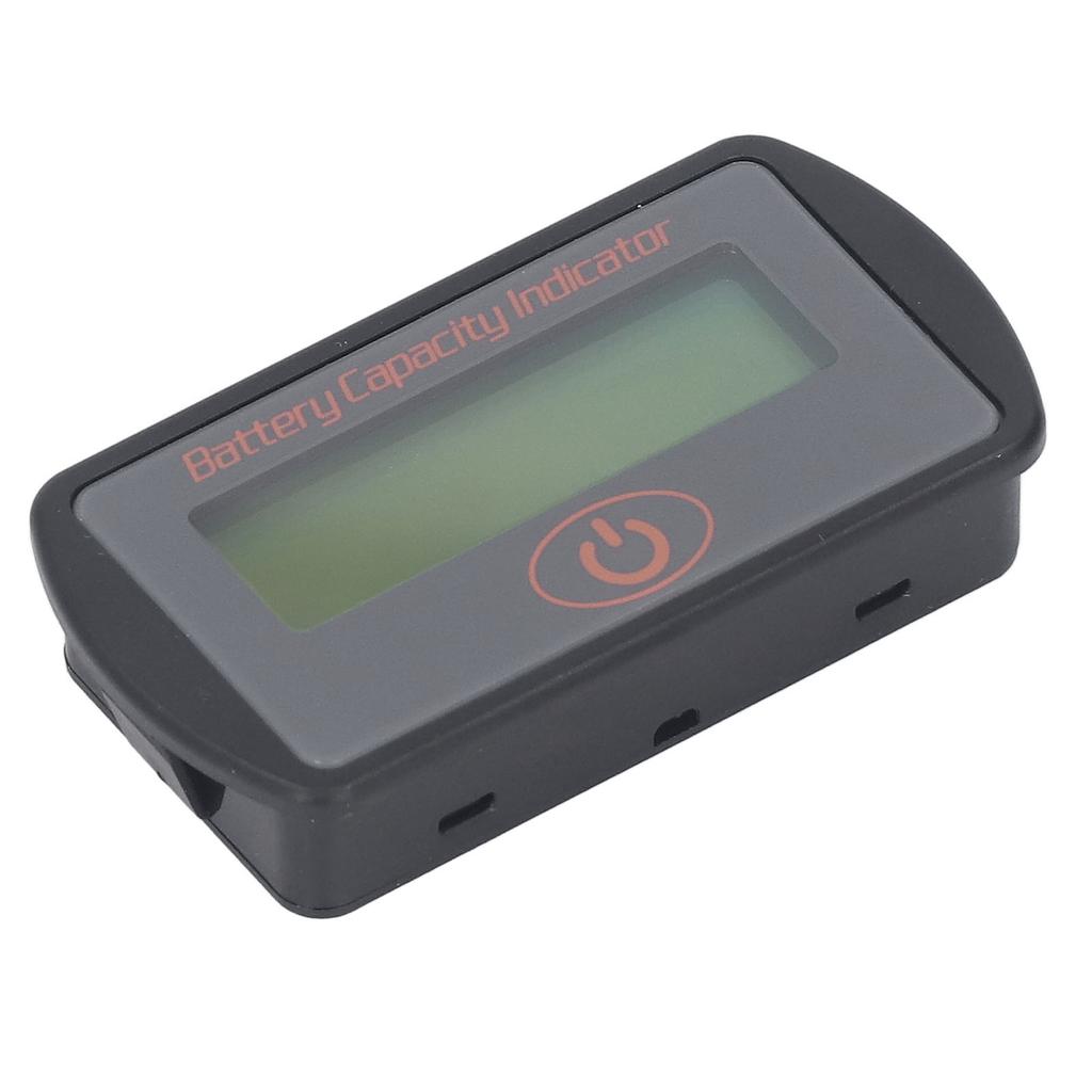 Battery Meter Lightweight Small Size Portable LCD Display Battery Capacity Voltage Indicator 8‑63V 48V