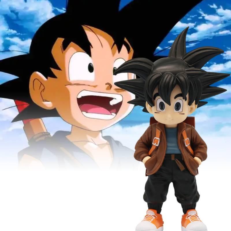 Ball Dragon Son Goten Figurine Q Version Student Model Anime Statuary Gift Toys